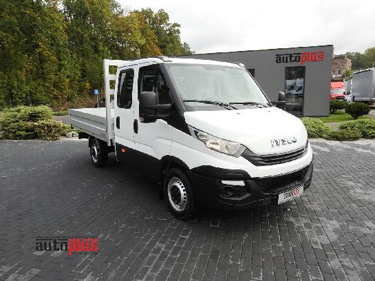 IVECO DAILY 35S15 SKRZYNIA PODWÓJNA KABINA DOKA 7 MIEJSC KLIMATYZACJA  150KM