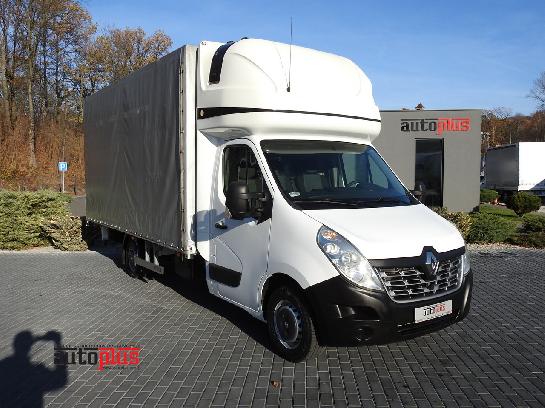 RENAULT MASTER PLANDEKA 10 PALET TEMPOMAT KLIMATYZACJA PNEUMATYKA  170KM